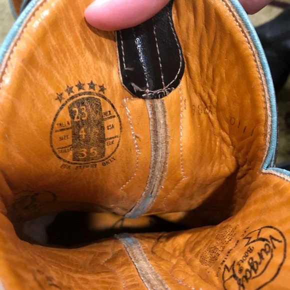 Not for sale. Vargas women studded silver cowgirl boots size 41/2. - Picture 7 of 9